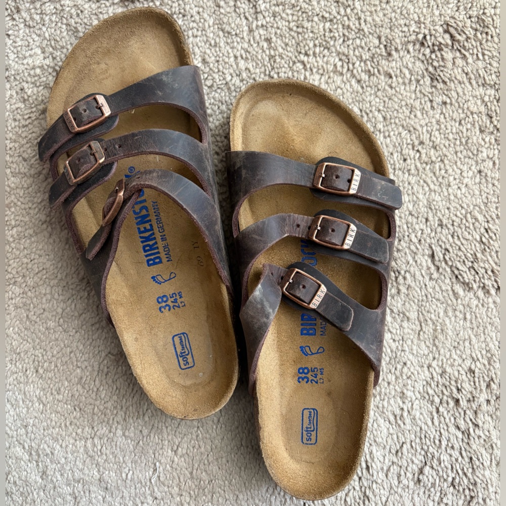 Birkenstock Florida Dark Brown Sandals